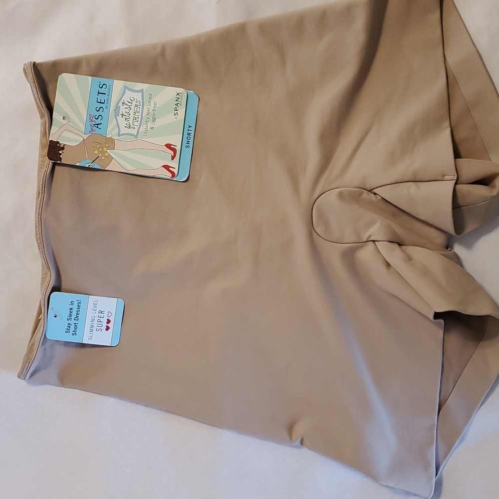 New Assets bt Spanx Shorty, nude, large